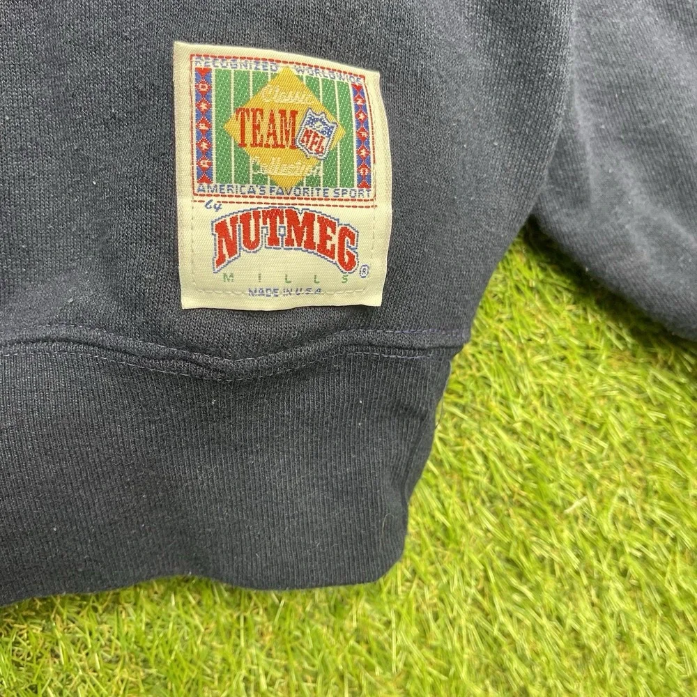 Vintage Dallas Cowboys Nutmeg Sweatshirt Mens XL Crewneck 1993 Blue 90s